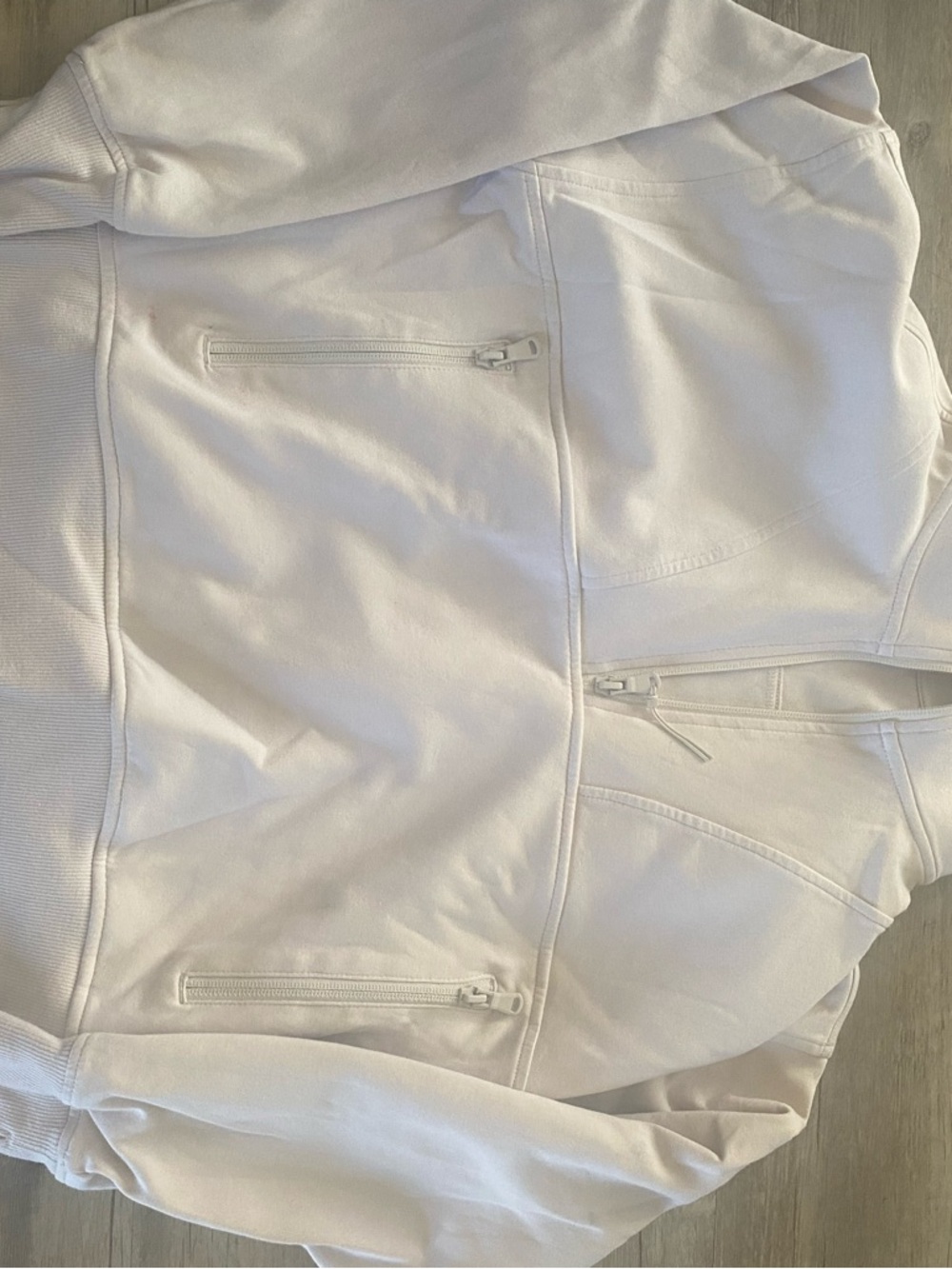 Old Navy Cream Active Dynamic Fleece Hoodie